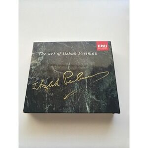 EMI Classics The Art of Itzhak Perlman Sz 4-CD Box Set Violin Classical Music CD